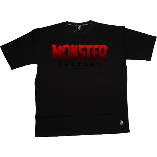 Monster Factory Red Ombré Logo Graphic T-Shirt