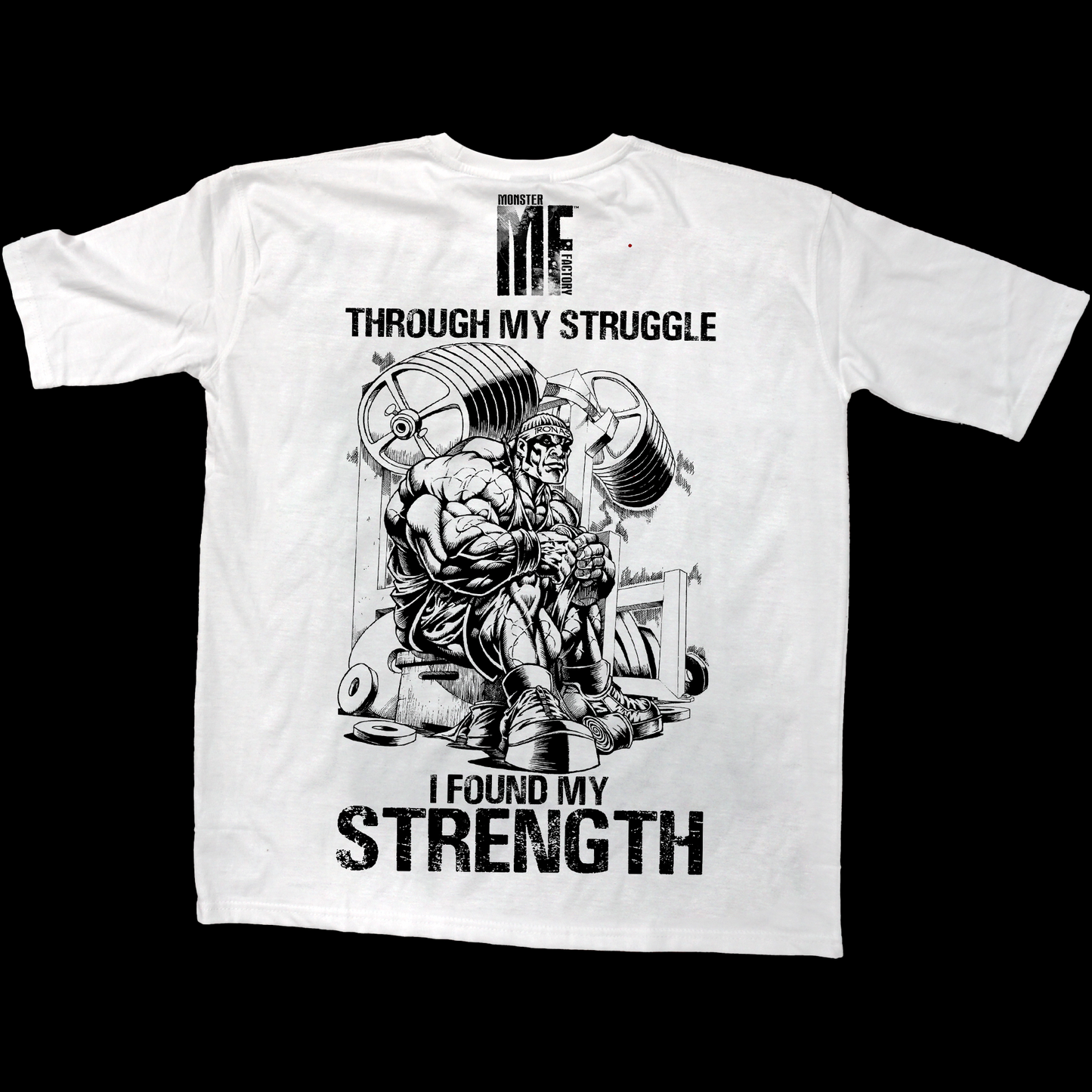 Through my struggle oversized Tee