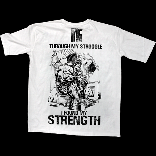 Through my struggle oversized Tee