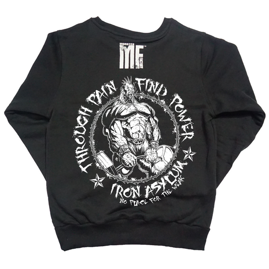 Through pain find power sweatshirt