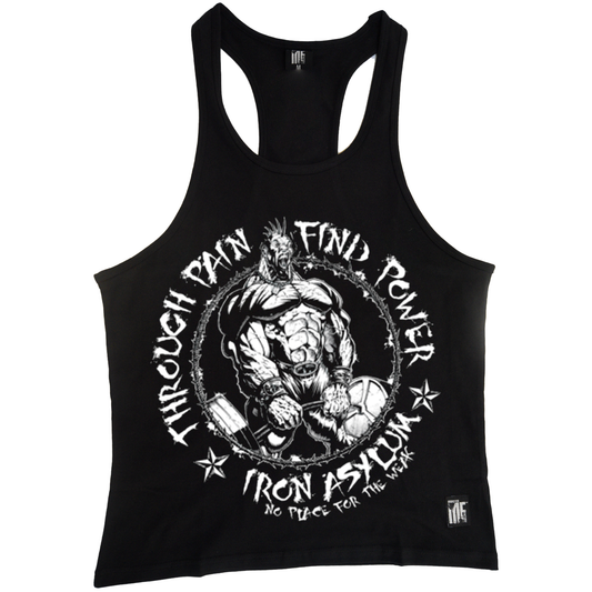 Through pain find power vest
