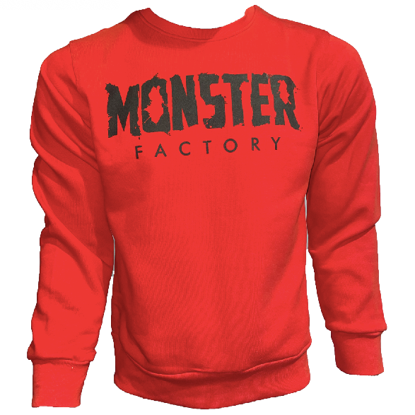 Monster Factory red Sweatshirt