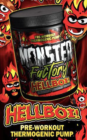 HellBoi Pre-workout (free gold shaker)